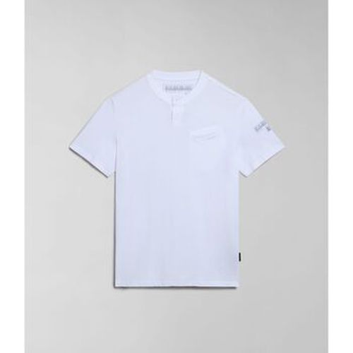T-shirt S-MELVILLE NP0A4HQL-002 BRIGHT WHITE - Napapijri - Modalova