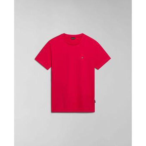 T-shirt SALIS SS SUM NP0A4H8D-R25 RED BARBERRY - Napapijri - Modalova