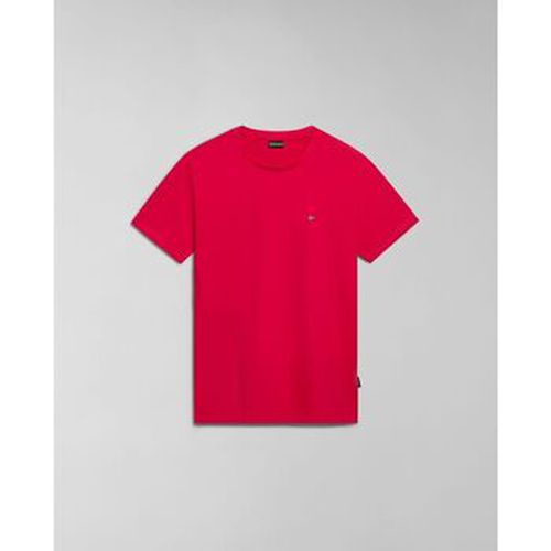T-shirt SALIS SS SUM NP0A4H8D-R25 RED BARBERRY - Napapijri - Modalova