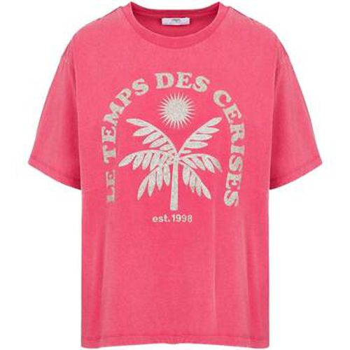 T-shirt Cassio fushia tsh l - Le Temps des Cerises - Modalova