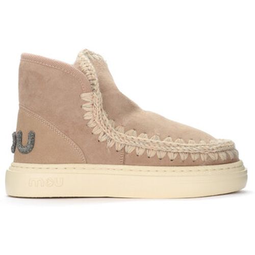 Boots Baskets Botte Eskimo Couleur camel audacieuse avec - Mou - Modalova