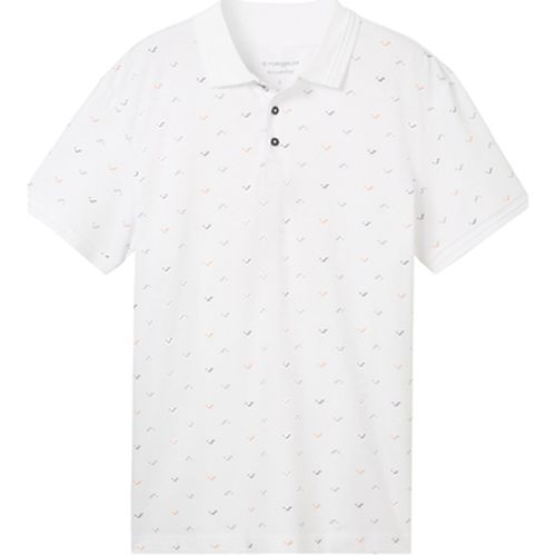 T-shirt Polo coton droit - Tom Tailor - Modalova