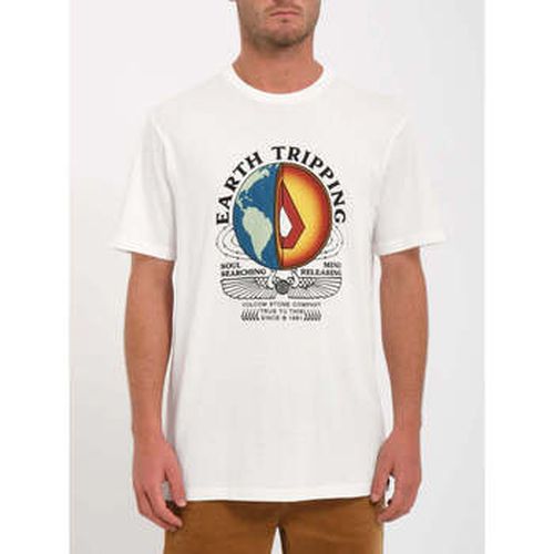T-shirt Camiseta Section Farm To Yarn - Off White - Volcom - Modalova