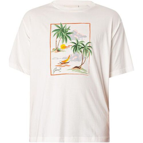 T-shirt T-shirt graphique imprimé Hawaï - Gant - Modalova