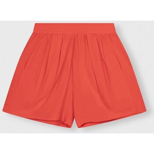 Pantalon Flowy Viscose Shorts Red - 10 Days - Modalova