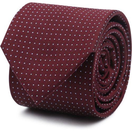 Cravates et accessoires Cravate Soie Points Bordeaux - Suitable - Modalova