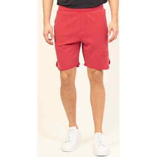 Short Bermuda en jersey de coton avec logo - EAX - Modalova