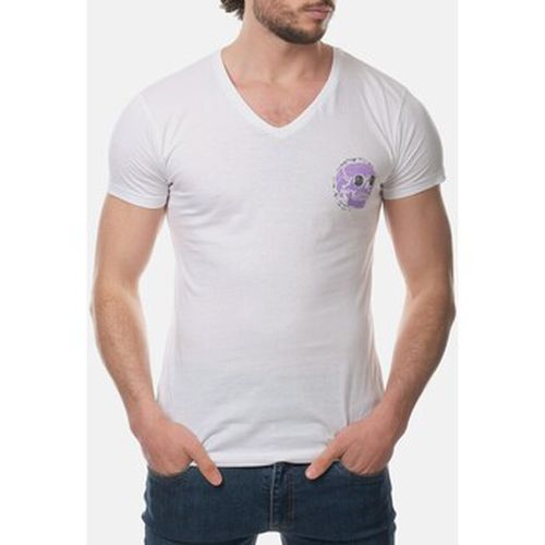 T-shirt T-shirt coton manches courtes col V SASORI - Hopenlife - Modalova