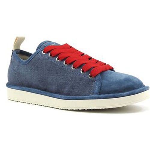 Chaussures Sneaker Uomo Denim Basic Blue Red P01M012-00633021 - Panchic - Modalova