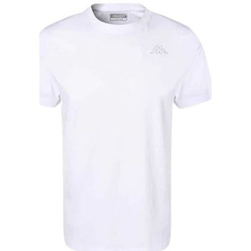 T-shirt TEE SHIRT CAFERS SLIM BLANC - WHITE/GREY LT - XL - Kappa - Modalova