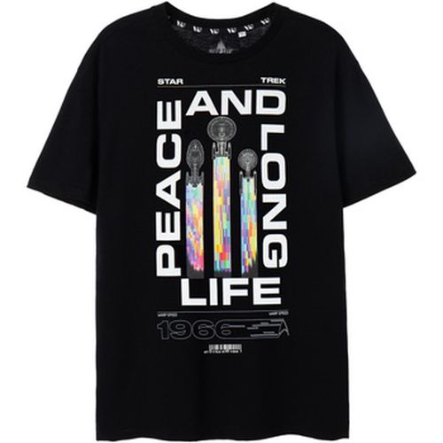 T-shirt Peace And Long Life - Star Trek - Modalova