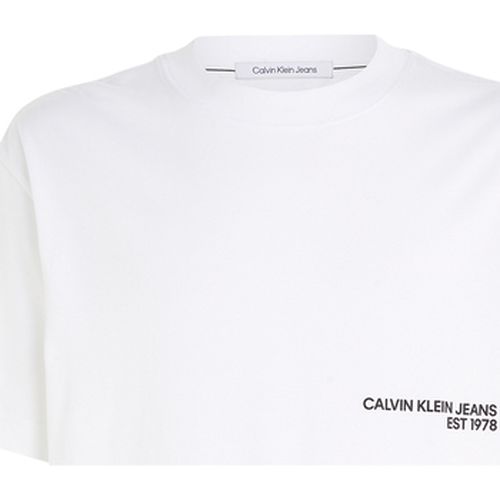 T-shirt T-shirt coton col rond - Calvin Klein Jeans - Modalova