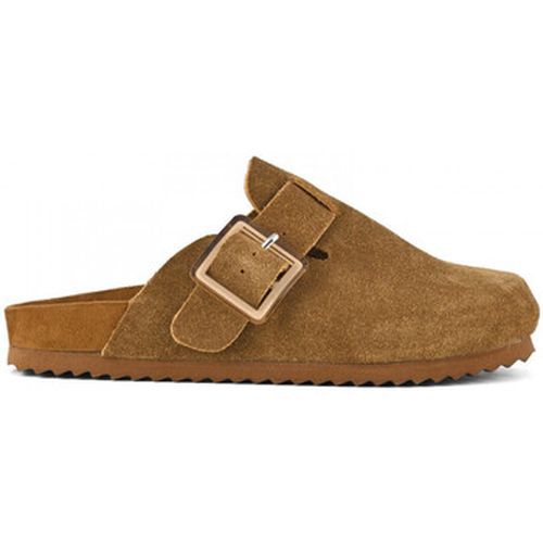 Sandales Cow suede bio sabot with buckl - Colors of California - Modalova