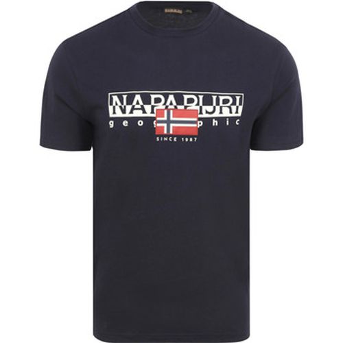 T-shirt Aylmer T-shirt Marine - Napapijri - Modalova