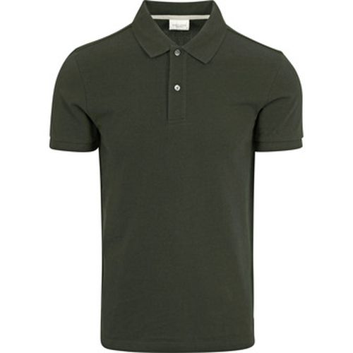 T-shirt Piqué Poloshirt Foncé - Profuomo - Modalova