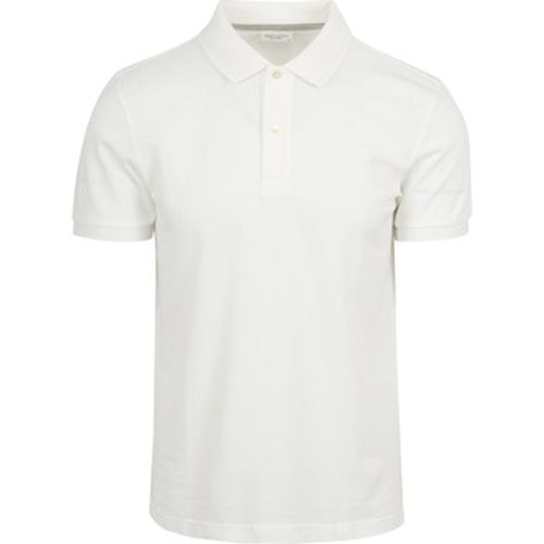 T-shirt Piqué Poloshirt Blanche - Profuomo - Modalova