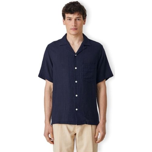 Chemise Grain Shirt - Navy - Portuguese Flannel - Modalova