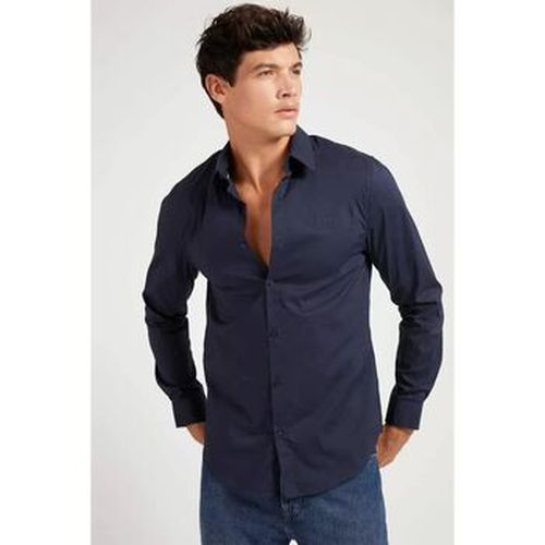 Chemise M1YH20 W7ZK1-G7V2 SMART BLUE - Guess - Modalova