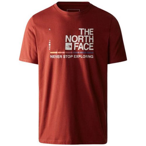 T-shirt TEE SHIRT FOUNDATION GRAPHIC - BRANDY BROWN - L - The North Face - Modalova