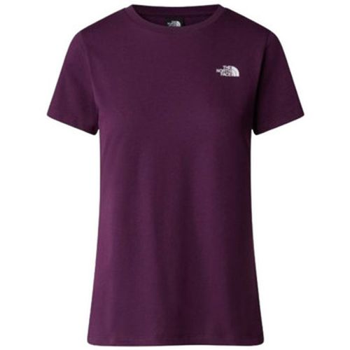 T-shirt TEE SHIRT SIMPLE DOME VIOLET - BLACK CURRANT PURPLE - M - The North Face - Modalova