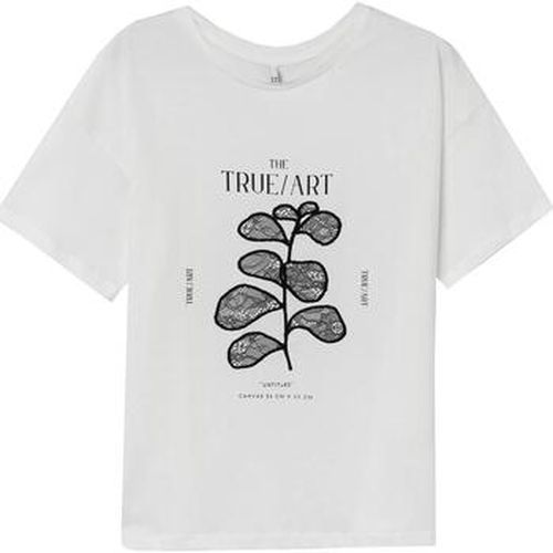 T-shirt Tiffosi Lucy blanc mc tee - Tiffosi - Modalova