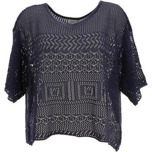 Pull Knitted sweater ladies navy blue - Molly Bracken - Modalova
