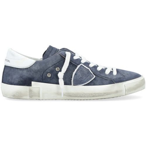 Baskets Baskets Paris X en nubuck bleu - Philippe Model - Modalova