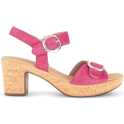 Sandales Sandales en cuir velours à talon décroché - Gabor - Modalova