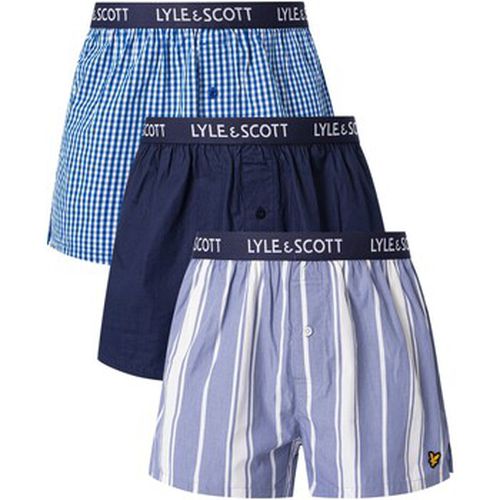 Boxers Lot de 3 boxers tissés Lenny - Lyle & Scott - Modalova