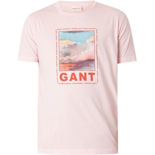 T-shirt T-shirt graphique délavé - Gant - Modalova