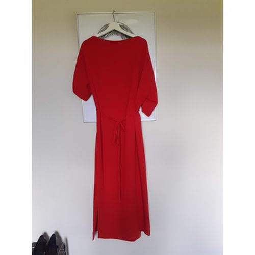 Robe Zara Robe longue fendue rouge - Zara - Modalova