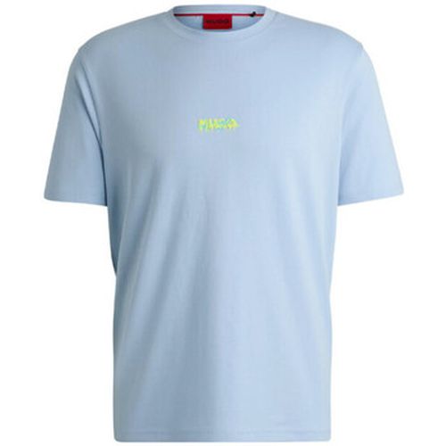 T-shirt T-SHIRT CIEL RELAXED FIT EN JERSEY DE COTON À DOUB - BOSS - Modalova