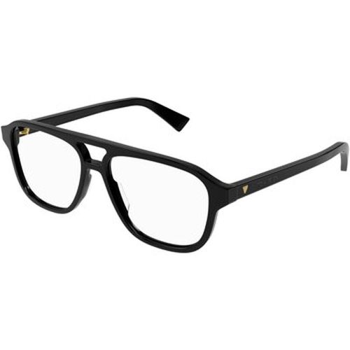 Lunettes de soleil BV1294O Cadres Optiques, /Transparent, 56 mm - Bottega Veneta - Modalova