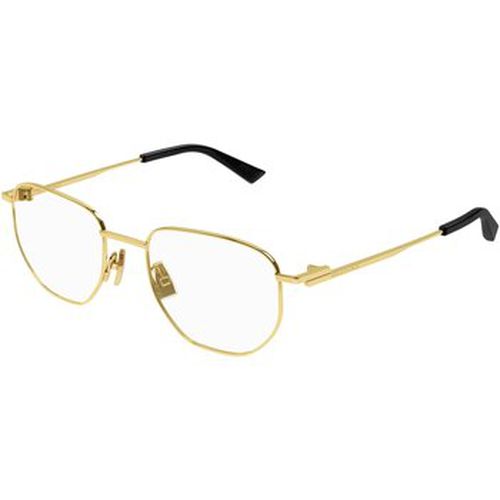 Lunettes de soleil BV1301O Cadres Optiques, Or/Transparent, 50 mm - Bottega Veneta - Modalova