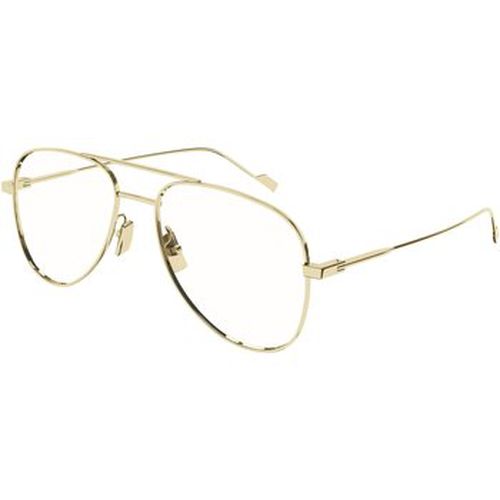 Lunettes de soleil CLASSIC 11 YSL Cadres Optiques, Or/Transparent, 55 mm - Saint Laurent - Modalova