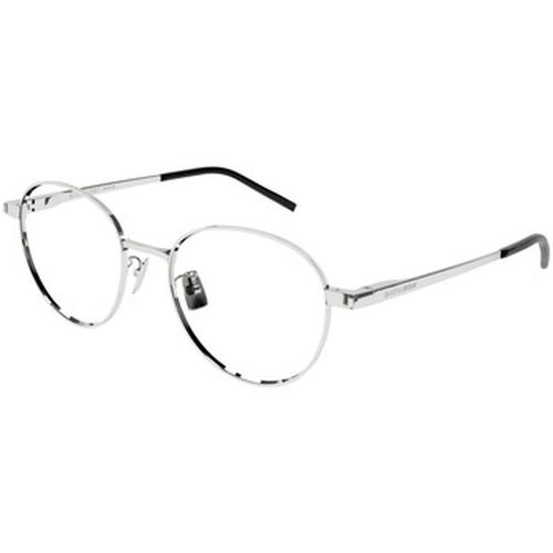 Lunettes de soleil SL 532 Cadres Optiques, Argent/Transparent, 51 mm - Saint Laurent - Modalova