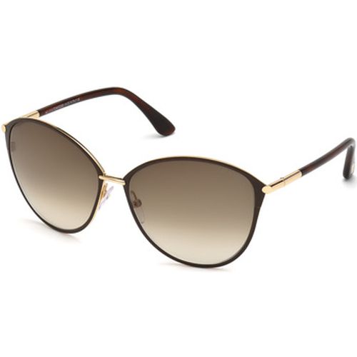 Lunettes de soleil FT0320 PENELOPE Lunettes de soleil, Or/Marron, 59 mm - Tom Ford - Modalova