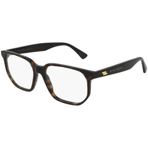 Lunettes de soleil BV1097O Cadres Optiques, Havana/Transparent, 54 mm - Bottega Veneta - Modalova