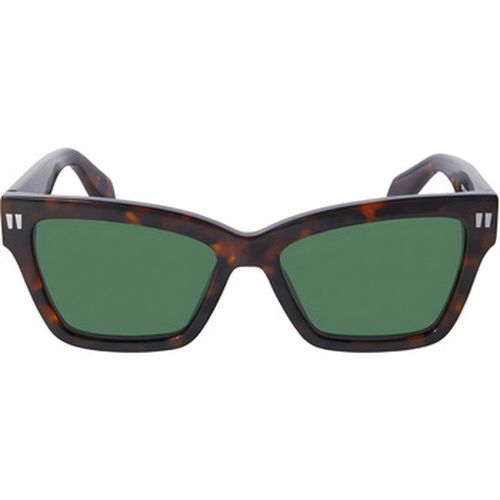 Lunettes de soleil OERI110 Cincinnati Lunettes de soleil, Havana/Vert, 54 mm - Off-White - Modalova