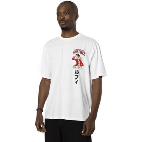 T-shirt T-shirt en coton relax fit avec print One Piece Luffy - Capslab - Modalova