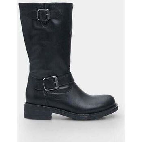 Boots Bottines motardes en cuir - Bata - Modalova