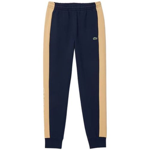 Pantalon PANTALON JOGGING BLEU MARINE - MARINE/CROISSANT - 5 - Lacoste - Modalova