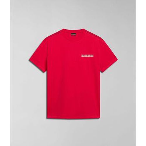 T-shirt S-GRAS NP0A4HQN-R25 RED BARBERRY - Napapijri - Modalova