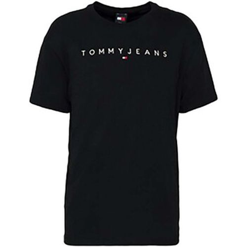 T-shirt Tjm Reg Linear Logo - Tommy Jeans - Modalova