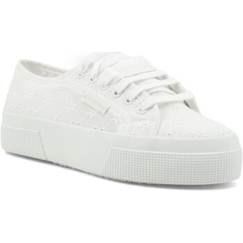 Bottines 2740 Flower Sangallo Sneaker Donna Total White S2148KW - Superga - Modalova