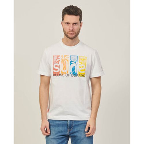 T-shirt T-shirt à col rond avec imprimé - Suns - Modalova