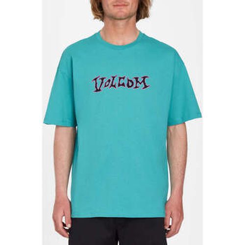 T-shirt Camiseta Crossworld - Temple Teal - Volcom - Modalova