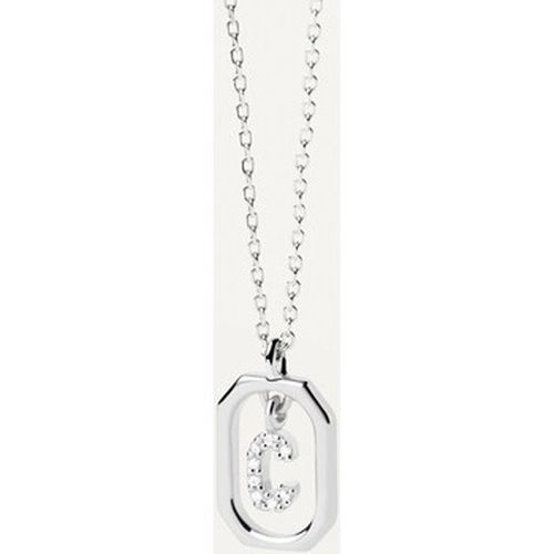 Collier Collier Lettre C Mini Argenté - Pdpaola - Modalova