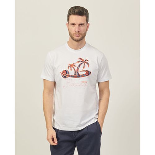 T-shirt T-shirt en coton avec imprimé palmiers - Möve - Modalova
