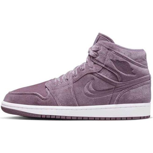 Baskets montantes AIR JORDAN 1 MID PURPLE - Nike - Modalova